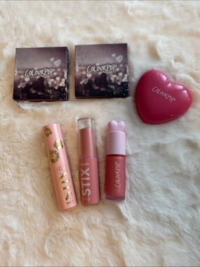 ColourPop Blush Set in Pink and Rose Tones -6 pieces